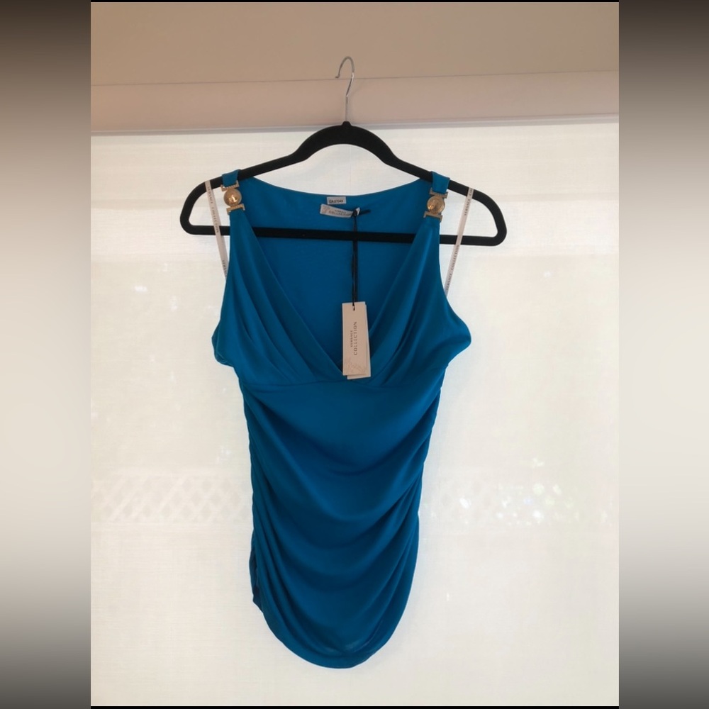 NWT Versace Collection sleeveless Medusa top
